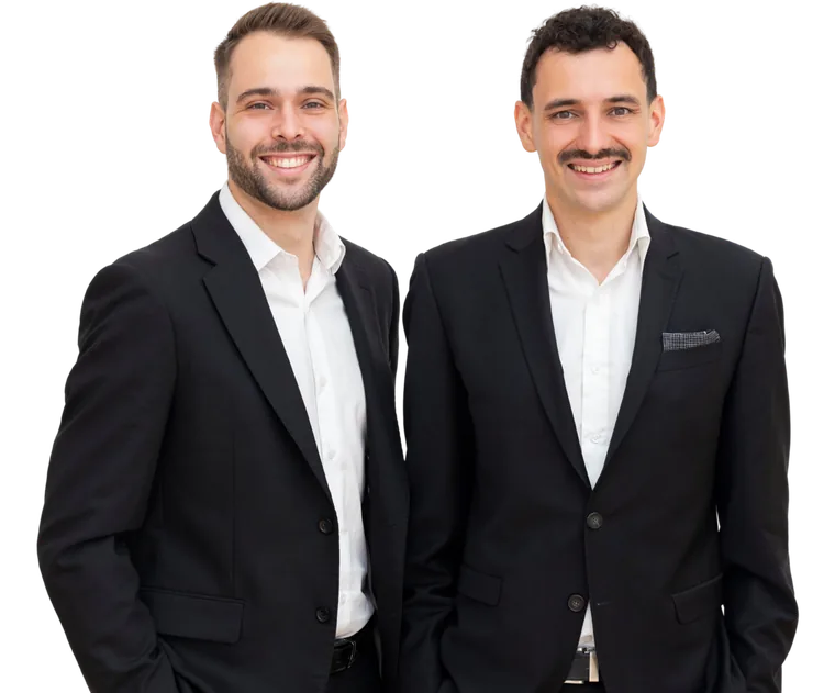 Étienne Rheault and Jean-Philippe Gagné, leaders of the Gagné Rheault Team